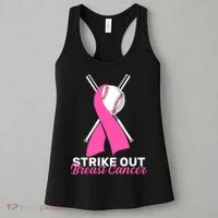 Strike Out Breast Cancer Women's Tank Top thumb 3