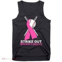 Strike Out Breast Cancer Tank Top thumb 0
