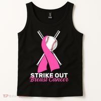 Strike Out Breast Cancer Tank Top thumb 2