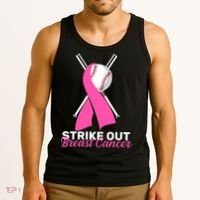 Strike Out Breast Cancer Tank Top thumb 3