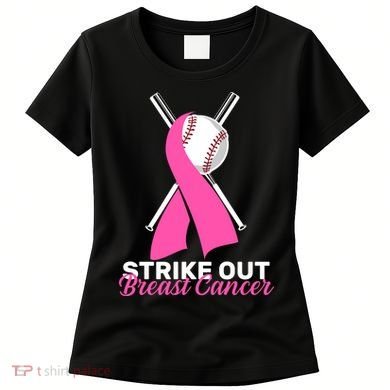 Strike Out Breast Cancer Women's T-Shirt
