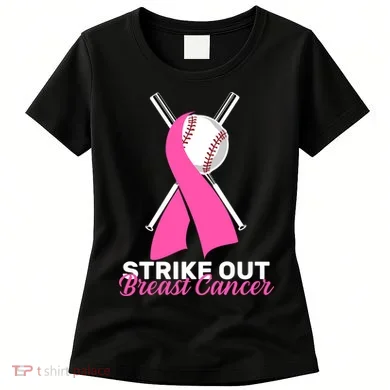 Strike Out Breast Cancer Women's T-Shirt