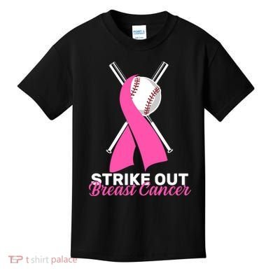Strike Out Breast Cancer Kids T-Shirt
