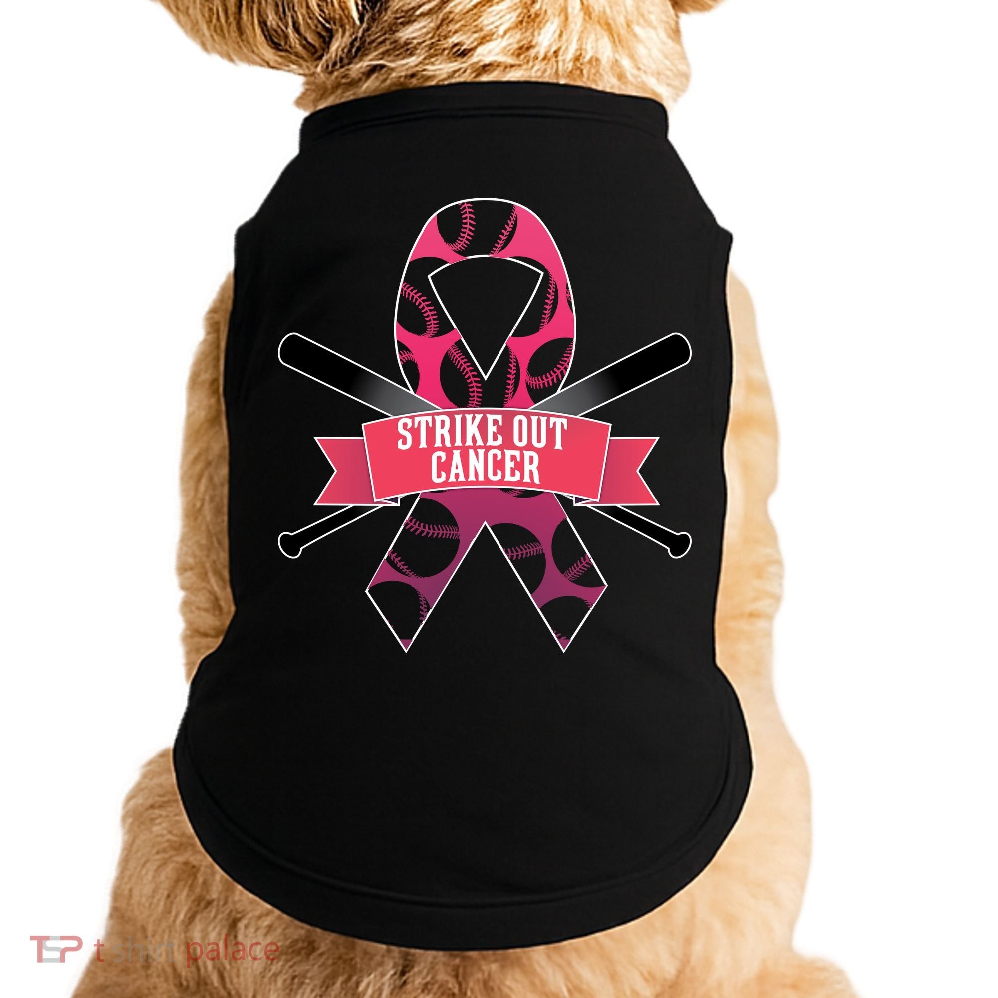 Strike Out Cancer Doggie Tank