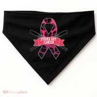 Strike Out Cancer USA-Made Doggie Bandana thumb 0