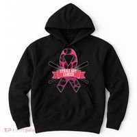 Strike Out Cancer Hoodie thumb 0