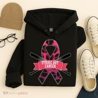 Strike Out Cancer Hoodie thumb 4