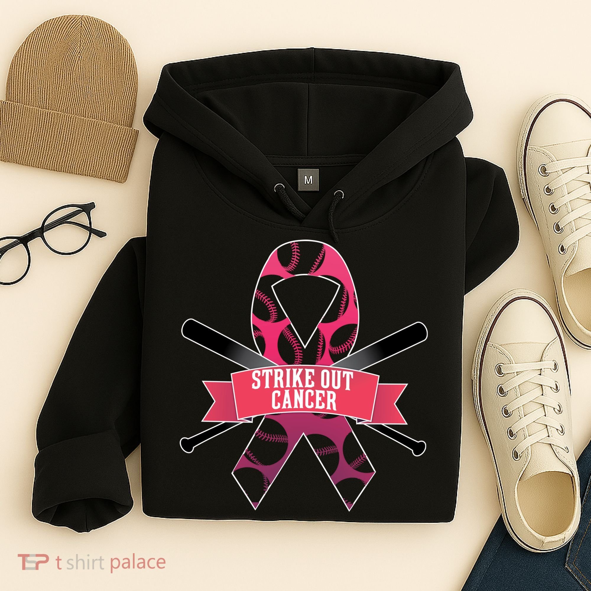 Strike Out Cancer Hoodie