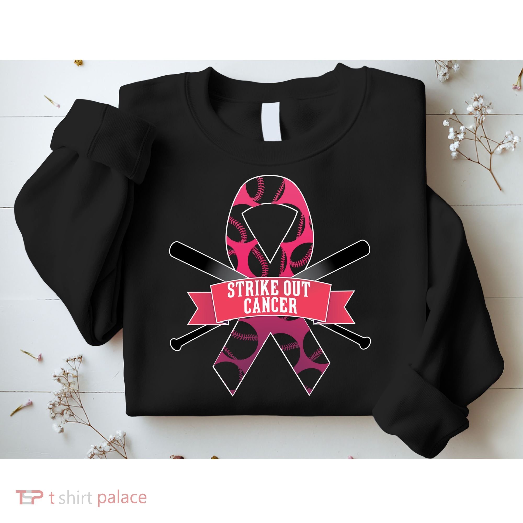 Strike Out Cancer Sweatshirt