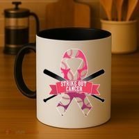 Strike Out Cancer Coffee Mug thumb 4