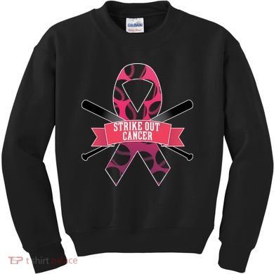 Strike Out Cancer Kids Sweatshirt