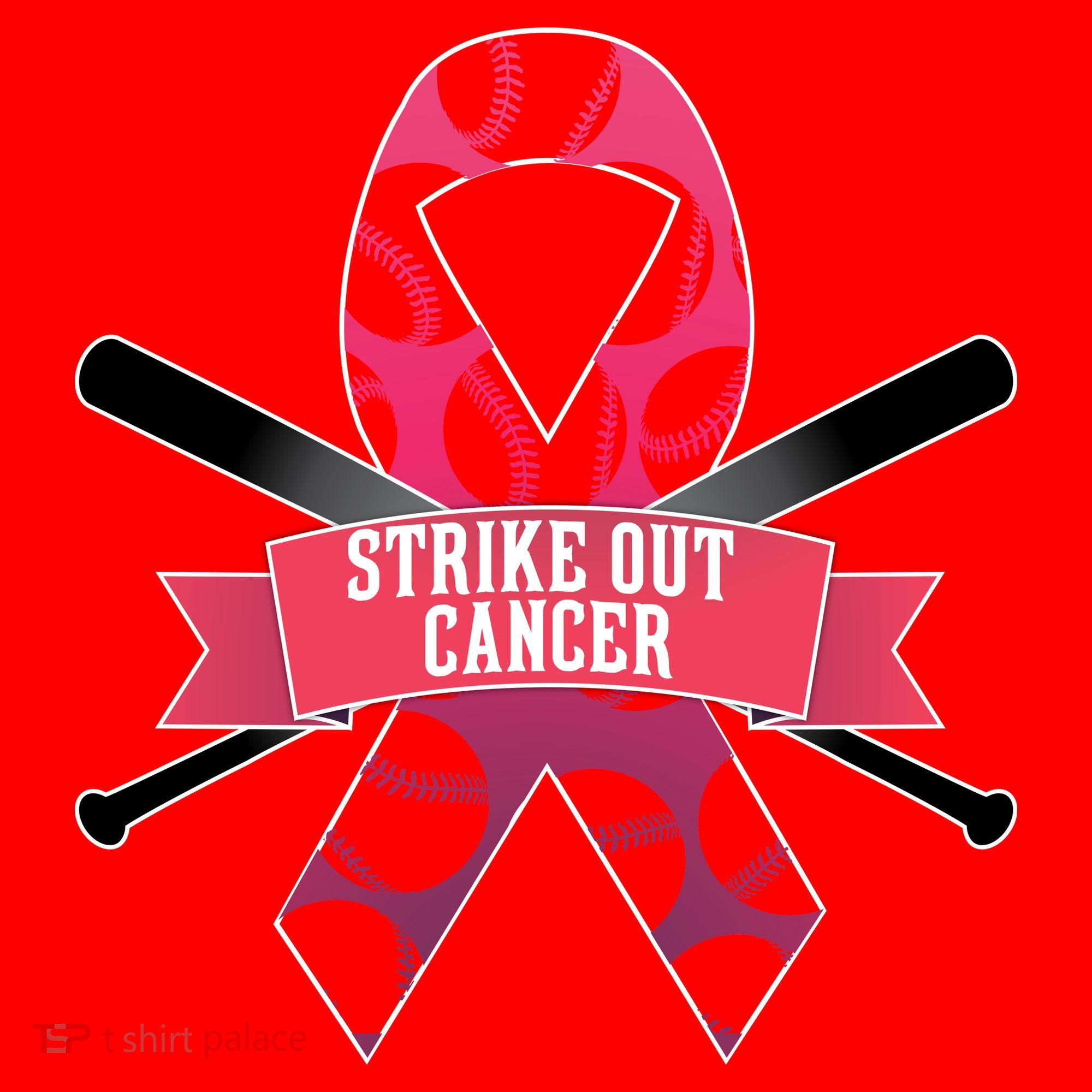 Strike Out Cancer Santa Hat