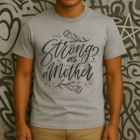 Strong As A Mother T-Shirt thumb 3