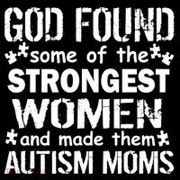 Strong Autism Mom Quote Doggie Tank thumb 4