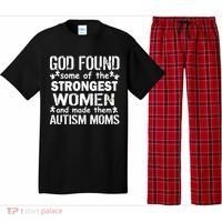 Strong Autism Mom Quote Pajama Set thumb 0