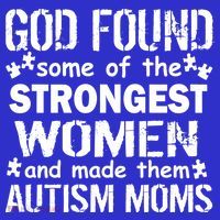Strong Autism Mom Quote Sweatshirt thumb 3