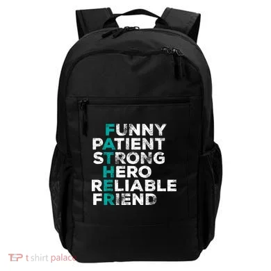 Strong Father Meaning Backpack