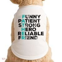 Strong Father Meaning Doggie Tank thumb 0