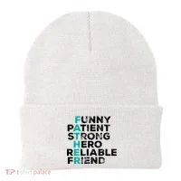 Strong Father Meaning Beanie thumb 0