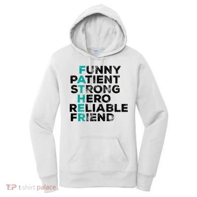 Strong Father Meaning Women's Hoodie