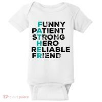 Strong Father Meaning Baby Bodysuit thumb 0