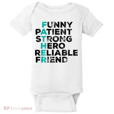 Strong Father Meaning Baby Bodysuit