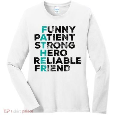 Strong Father Meaning Women's Long Sleeve Shirt