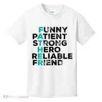 Strong Father Meaning Kids T-Shirt thumb 0