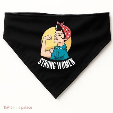 Strong Female USA-Made Doggie Bandana
