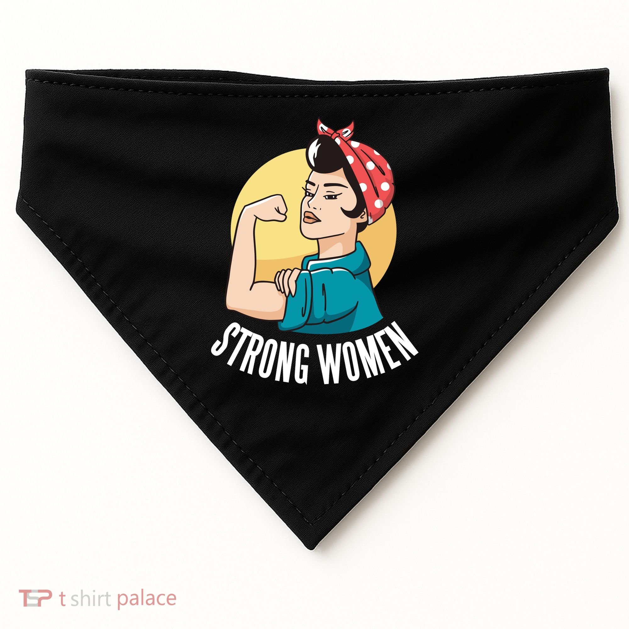 Strong Female USA-Made Doggie Bandana