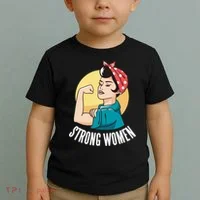 Strong Female Toddler T-Shirt thumb 2