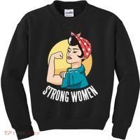 Strong Female Kids Sweatshirt thumb 0