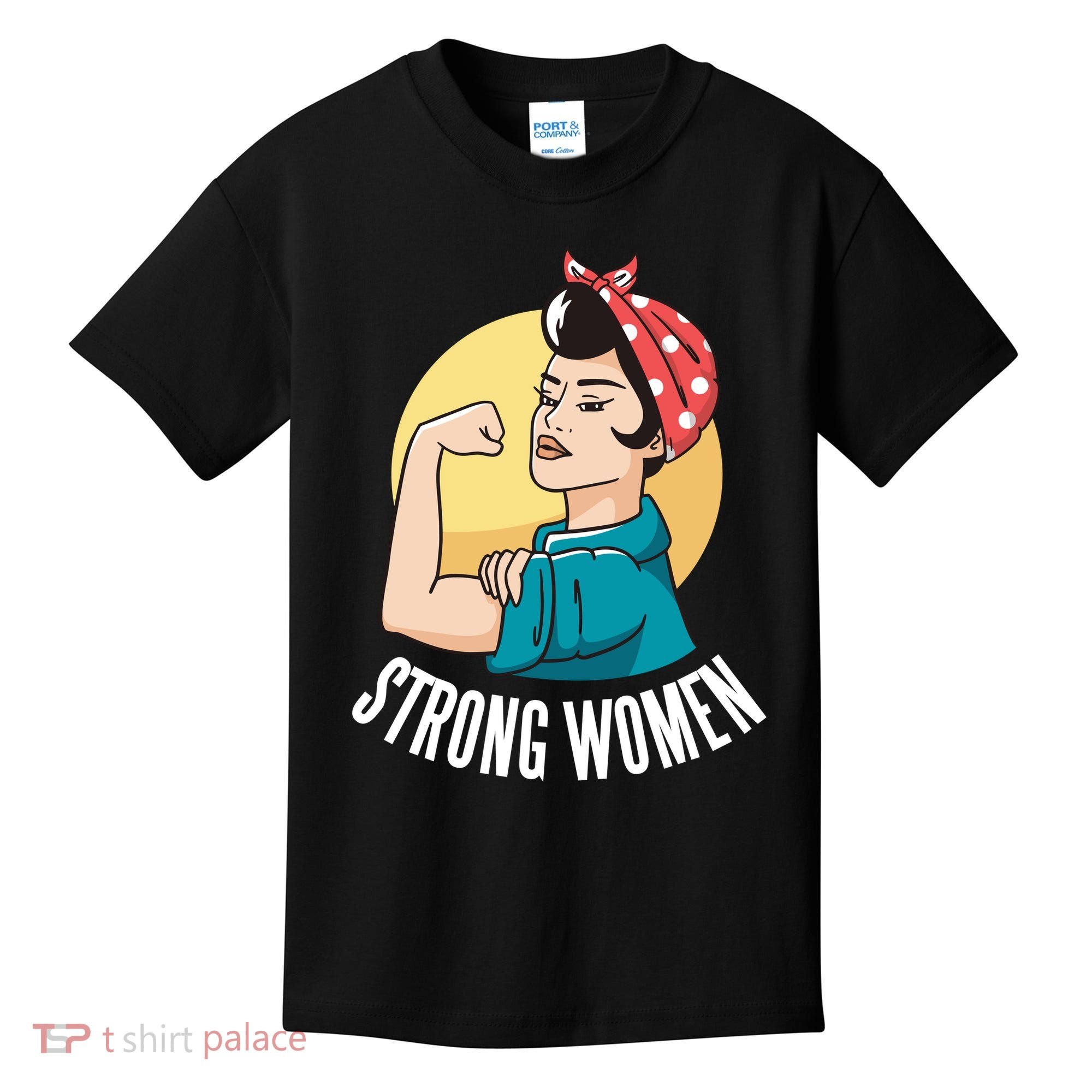 Strong Female Kids T-Shirt