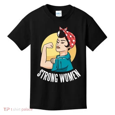 Strong Female Kids T-Shirt