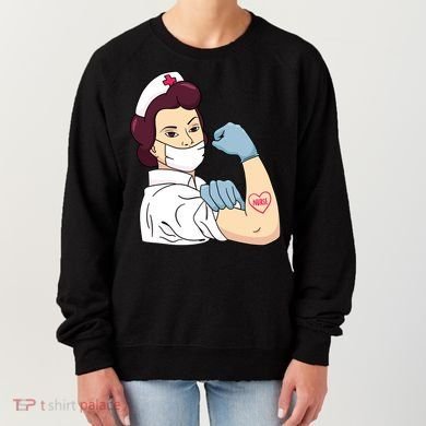 Strong Female Nurse Women's Sweatshirt