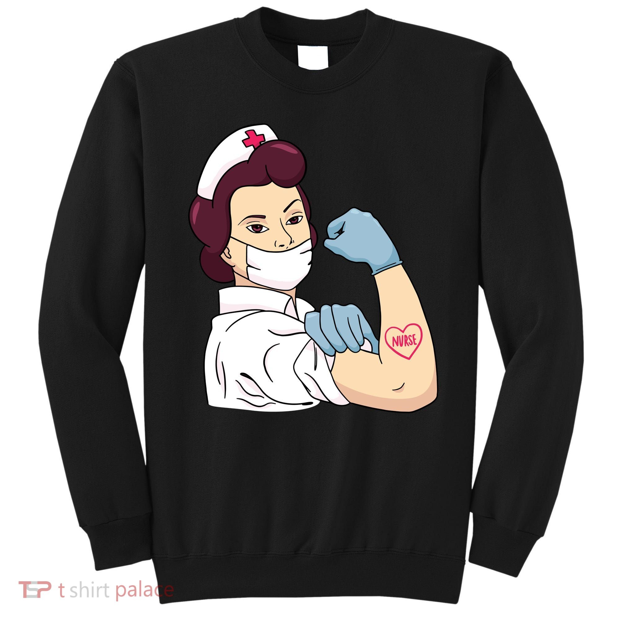 Strong Female Nurse Sweatshirt