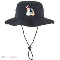 Strong Female Nurse Bucket Hat thumb 0