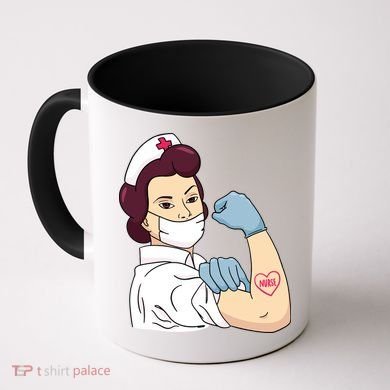 Strong Female Nurse Coffee Mug