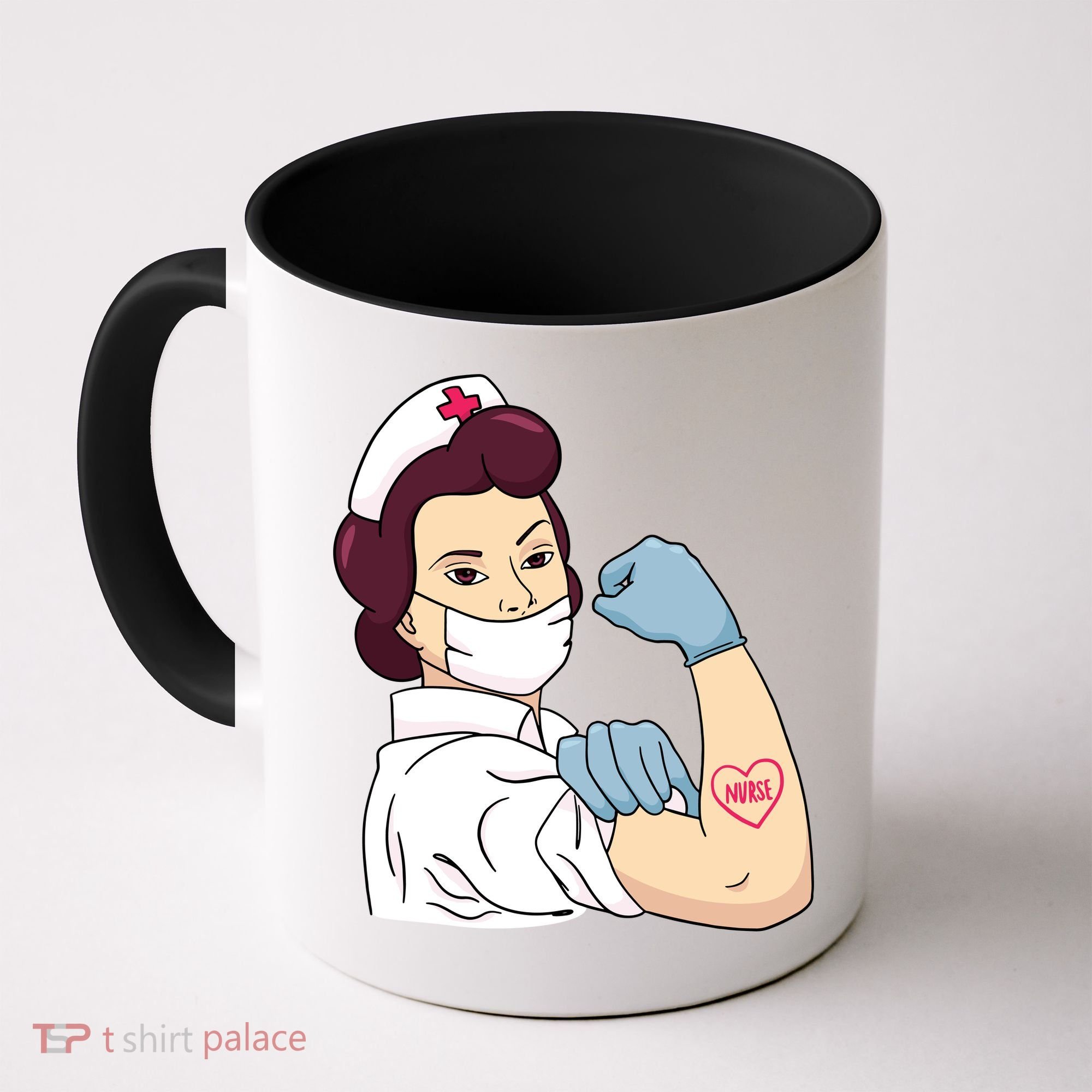 Strong Female Nurse Coffee Mug