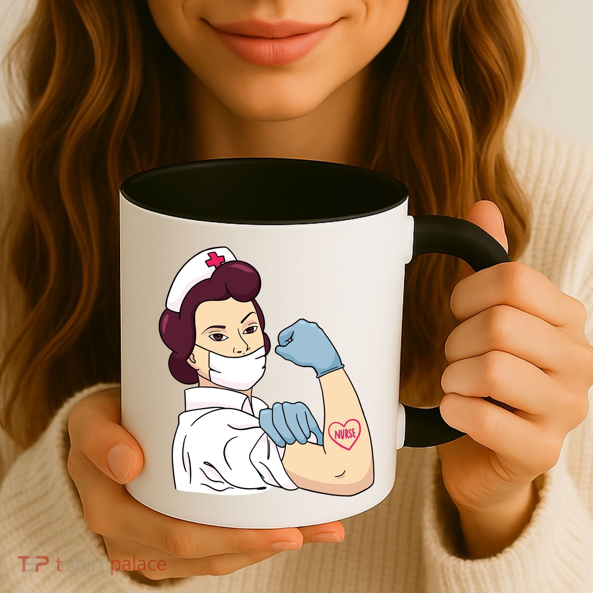 Strong Female Nurse Coffee Mug