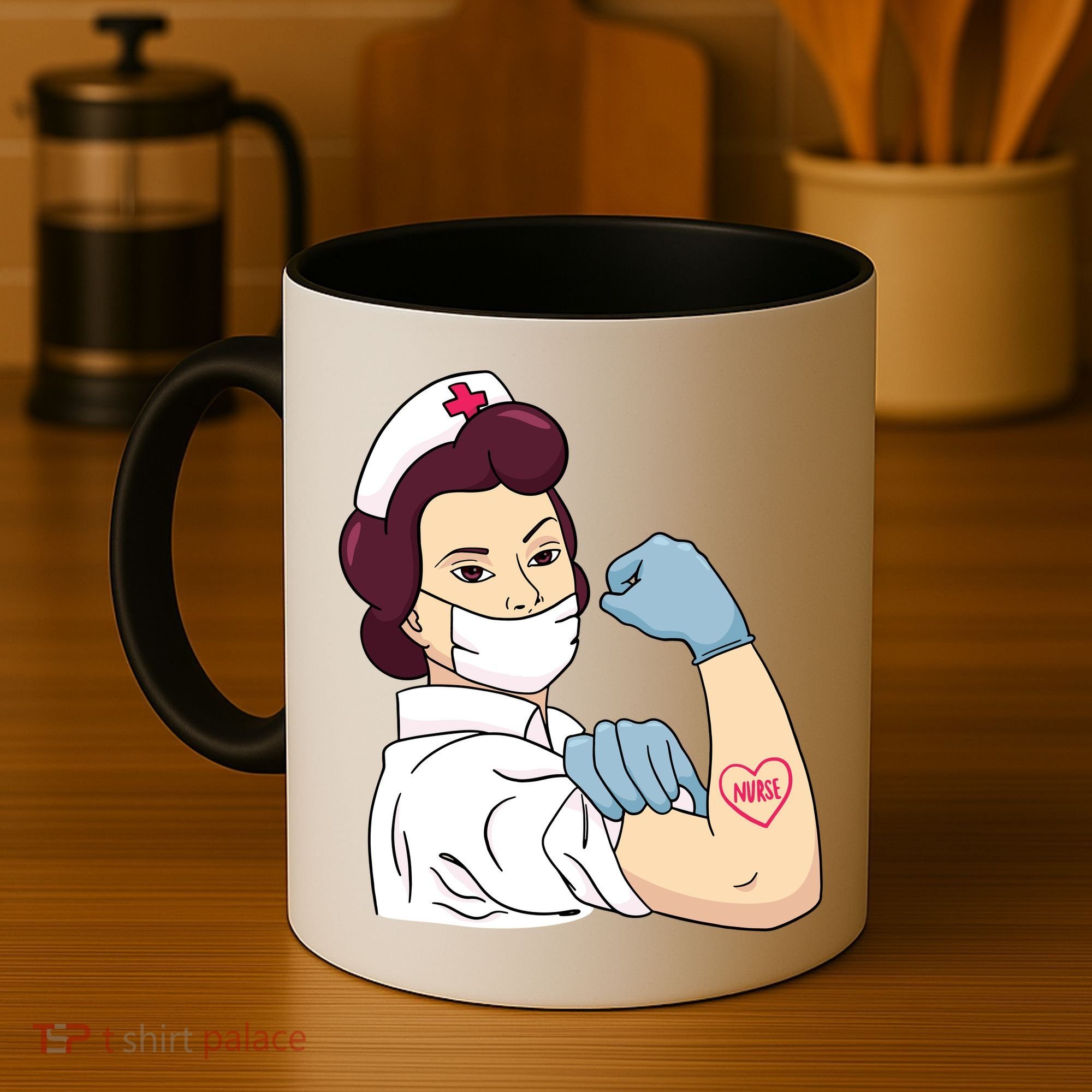 Strong Female Nurse Coffee Mug