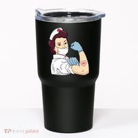 Strong Female Nurse Tumbler thumb 0