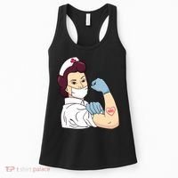 Strong Female Nurse Women's Tank Top thumb 0