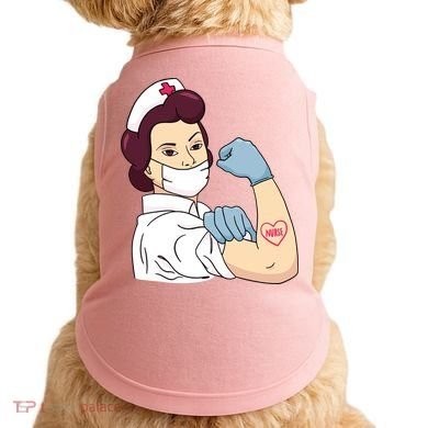 Strong Female Nurse Doggie Tank