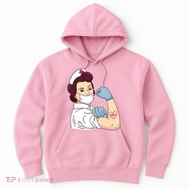 Strong Female Nurse Hoodie