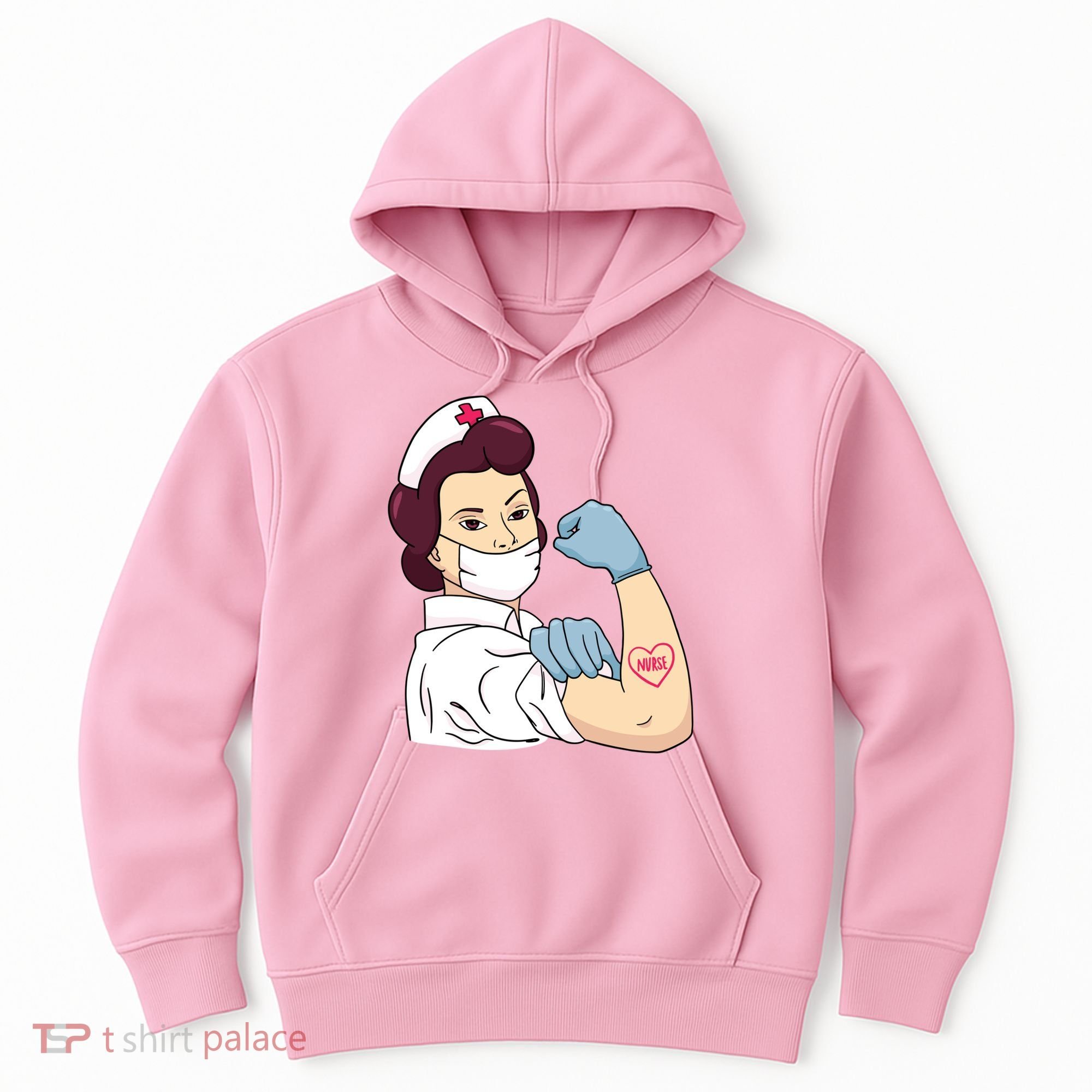 Strong Female Nurse Hoodie