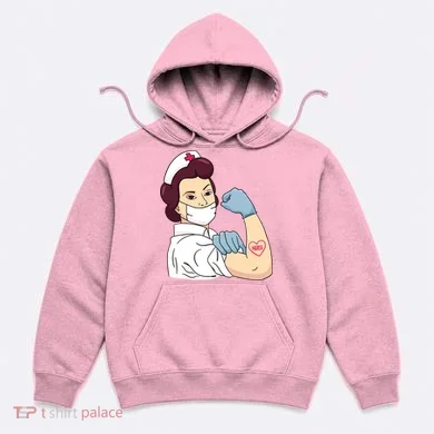 Strong Female Nurse Hoodie