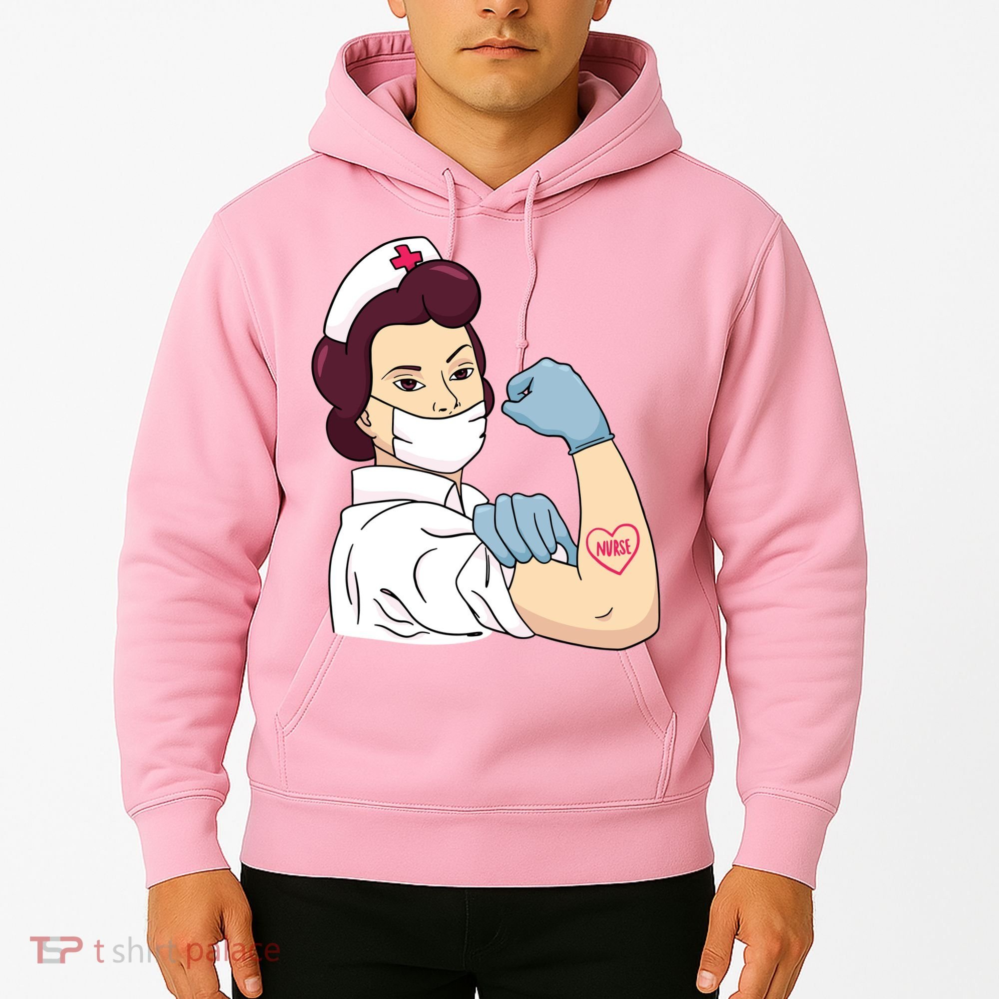 Strong Female Nurse Hoodie