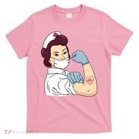 Strong Female Nurse T-Shirt thumb 0