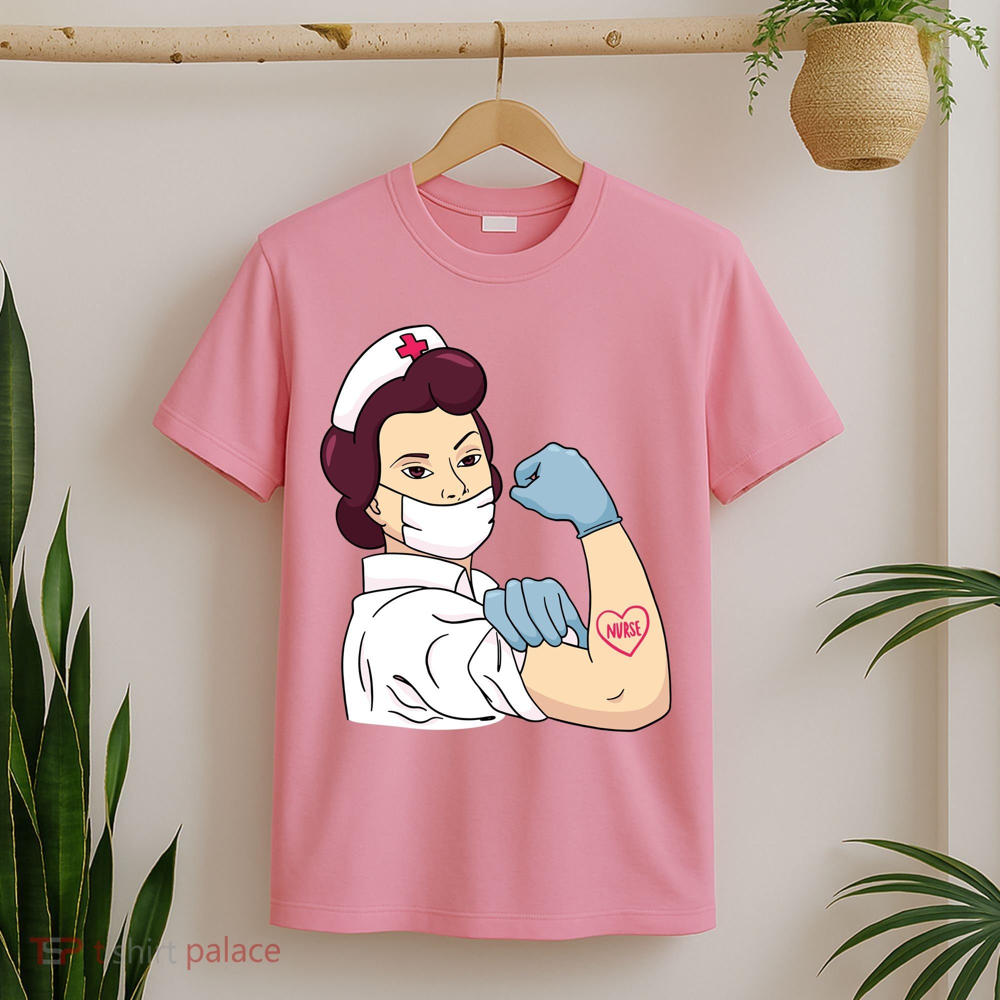 Strong Female Nurse T-Shirt